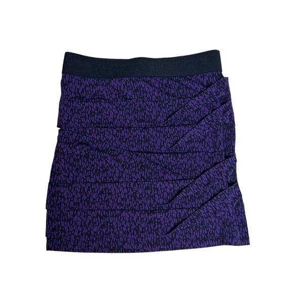 BCBGeneration Bandage women skirt purple black size Medium - Picture 2 of 7
